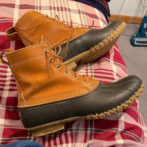 Men’s L.L. Bean Duck boots 9M 8”